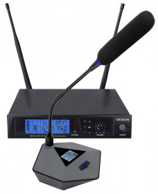 MBD 640 bezdrátový mikrofon diverzitní stolní