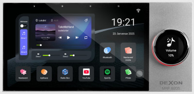 MRP 8205 nástěnný přehrávač se zesilovačem