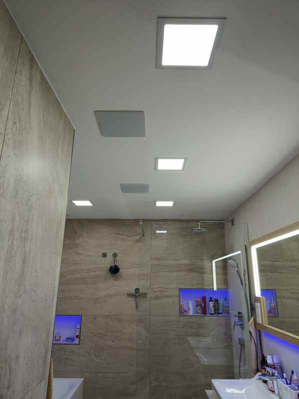 RP 110x110 a JPM 2032WB v ozvučení koupelny a WC