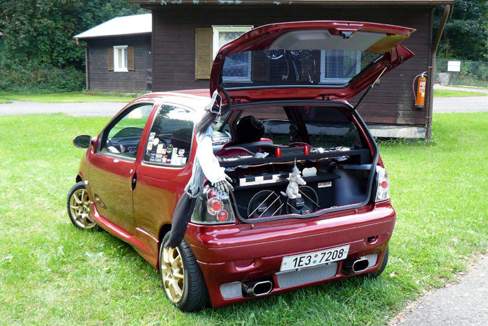 Modifikace ozvučení Renault Twingo