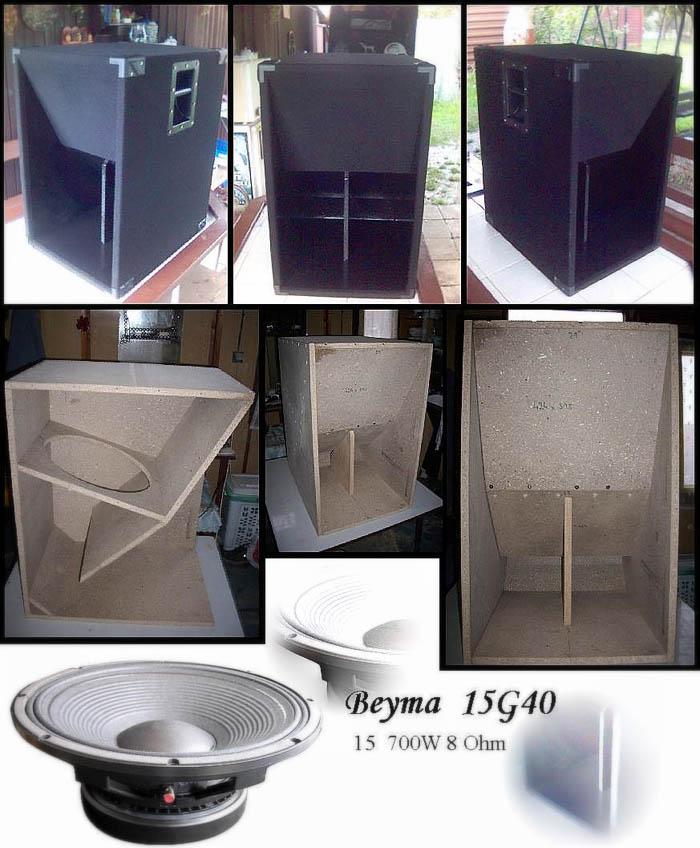 Subwoofer s reproduktorem Beyma 15G40