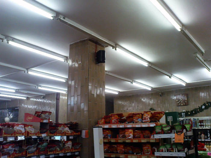 SP 302 (ARS 302) ozvučují prodejnu