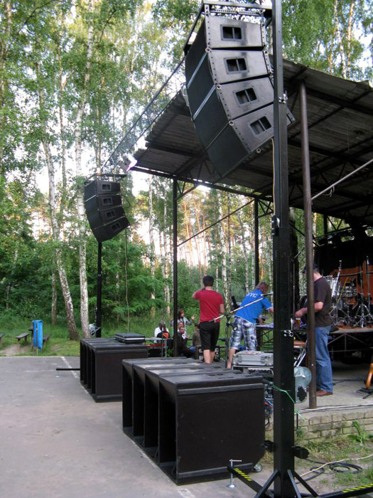 TPL150H (TPL150), 10G40 a 6MI100 v moderním line-array systému