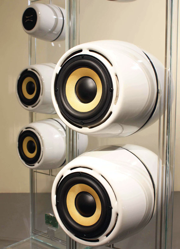 Designové keramické reprosoustavy s IRB 16/60/01,8, IRB 20/100/01,8 a IRT 10/80/01,8