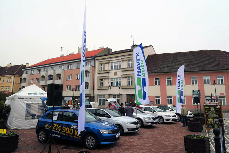 BC 1500A ozvučují venkovní akce