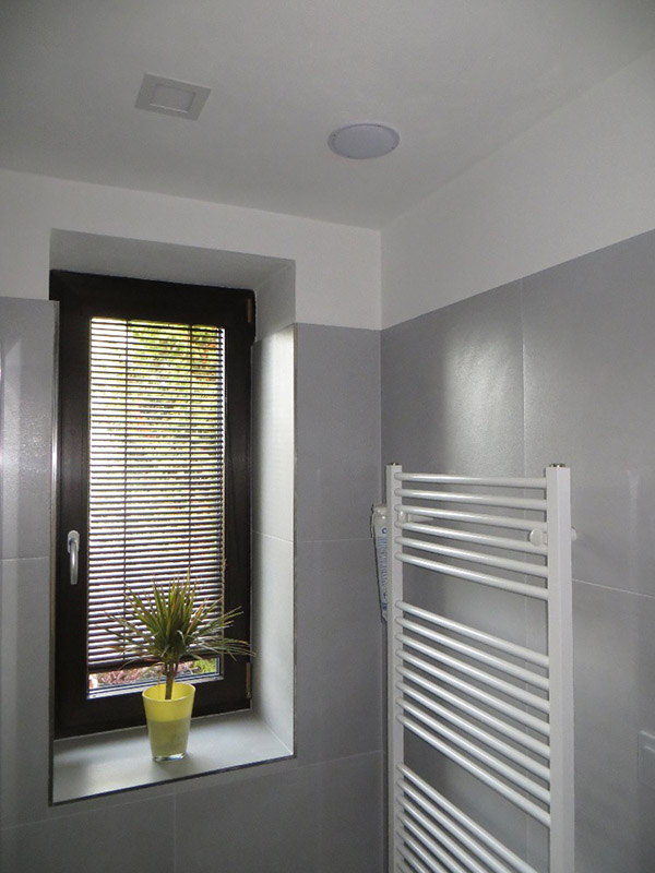 RP 61 ozvučují koupelnu