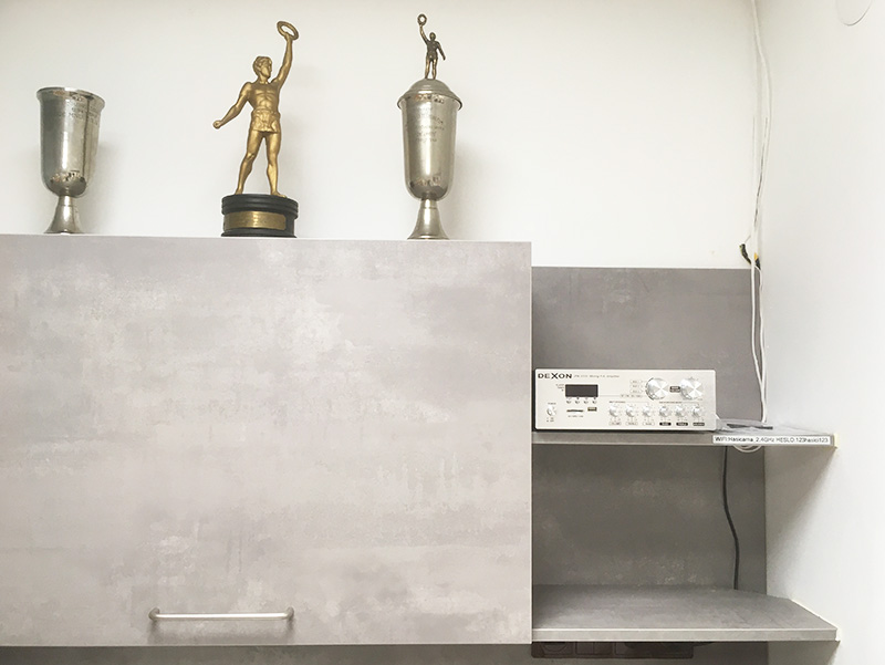 RP 122 a JPA 2035 v hasičské zbrojnici