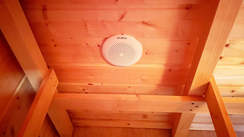 Reproduktory RP 64 v domácí sauně