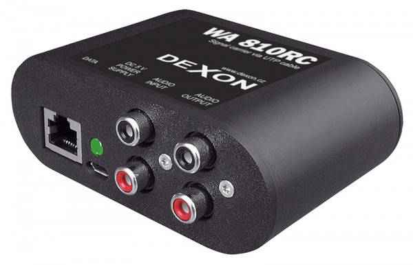 WA 810RB + WA 810RC sada duplexního přenášeče signálu po UTP kabelu