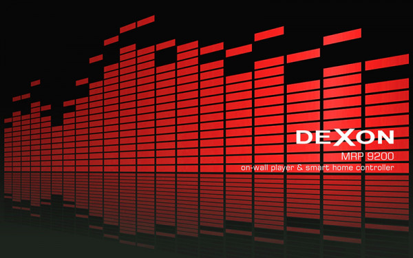 MRP 9200 nástěnný přehrávač se zesilovačem a řízením chytré domácnosti