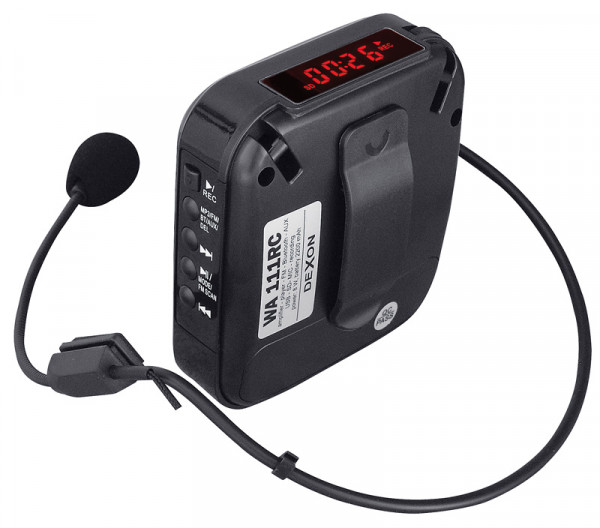 WA 111RC řečnický systém s náhlavním mikrofonem